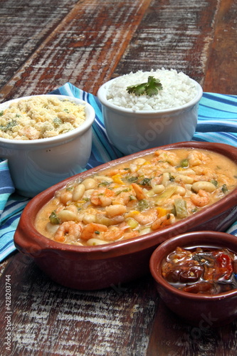 Fradinho Baiano beans, classic dish of Bahia cuisine photo