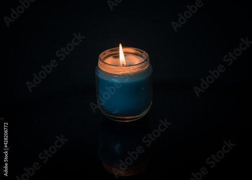 candle in the dark