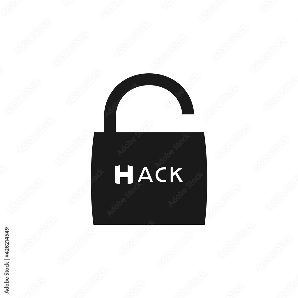 Flat hack symbol Flat hack symbol
