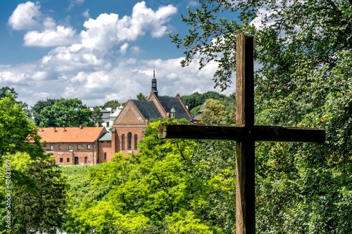 Obraz na płótnie Sandomierz w salonie