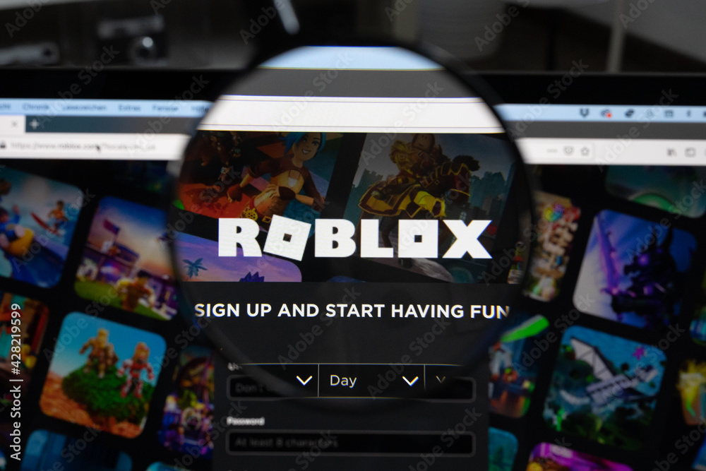 ROBLOX Website and How to Sign Up