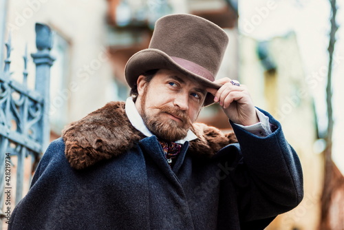 Victorian man photo