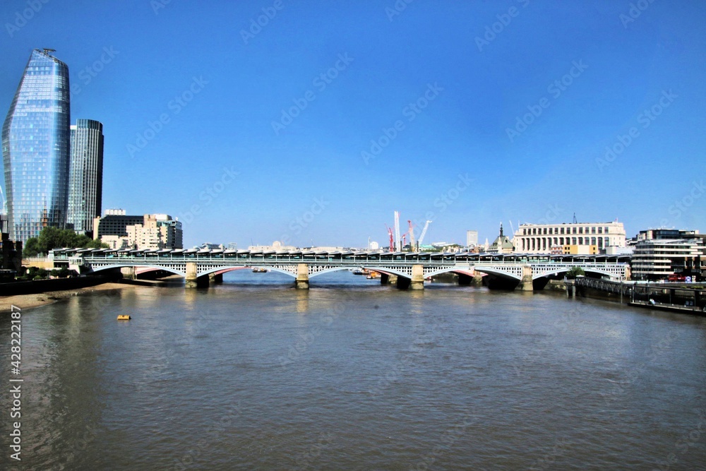 A view of the River Thames in London