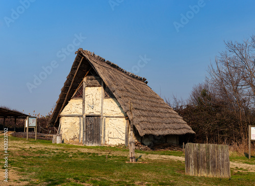 Rural house in the Nature reserve, Marano lagoon © bepsphoto