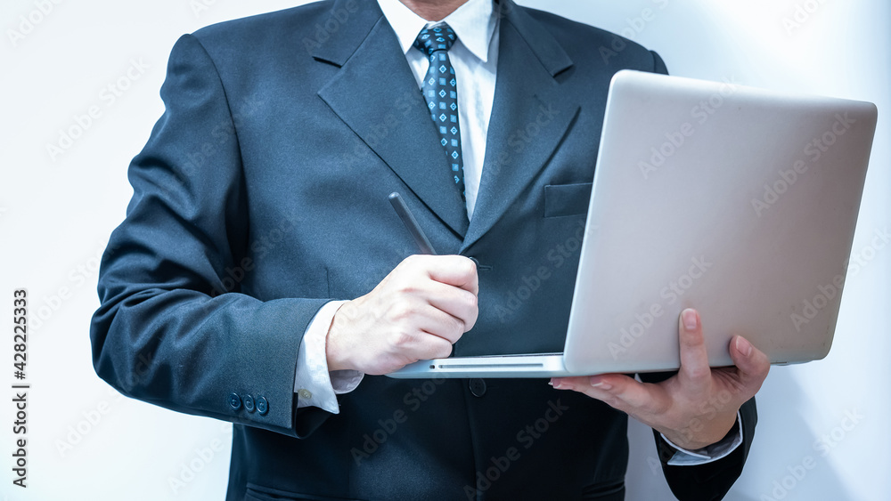 Young business man and digital number of stock market background to represent successful in investment marketing. Find out the best solution in business and financial as concept. Young business man and digital number of stock market background to represent successful in investment marketing. Find out the best solution in business and financial as concept.