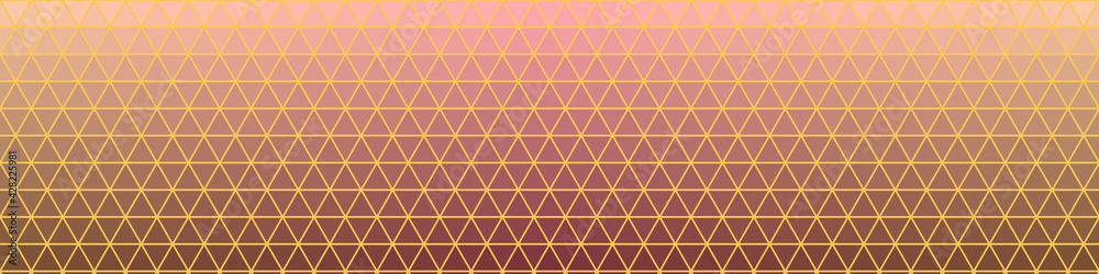 Abstract color Low-Polygones Generative Art background illustration