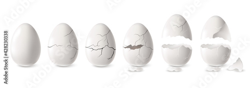 White Egg Set
