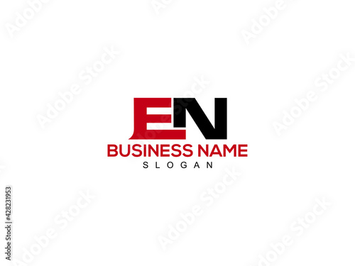 EN Letter Logo, en logo icon vector for business