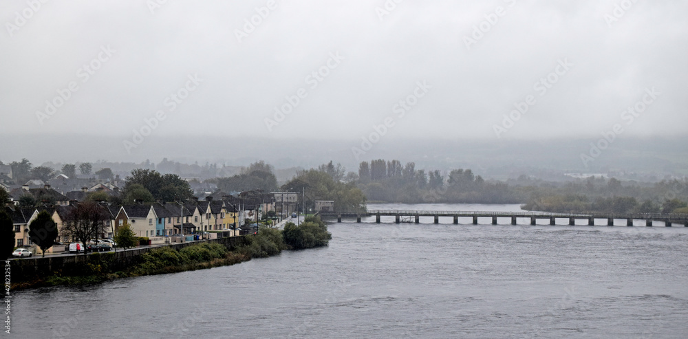 Bridge over the river Shannon in Limerick, Ireland