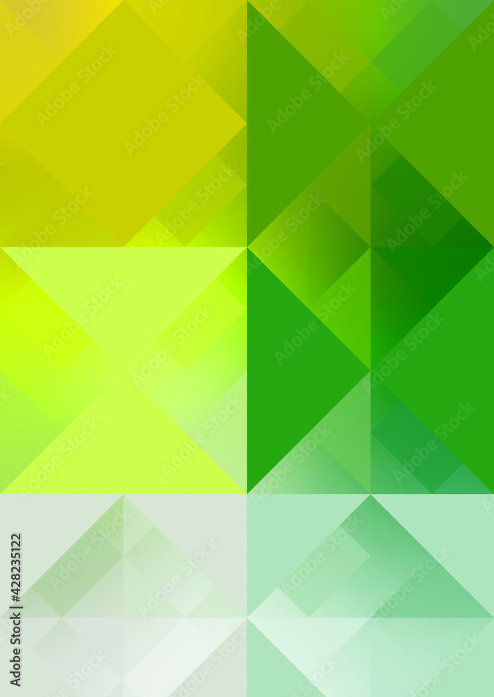 Fototapeta premium Geometric background of minimalist design. Abstract creative concept illustration.