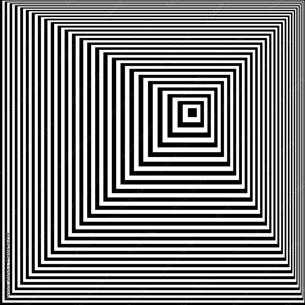 Abstract geometric op art design. Lines pattern. Abstract geometric op art design. Lines pattern.