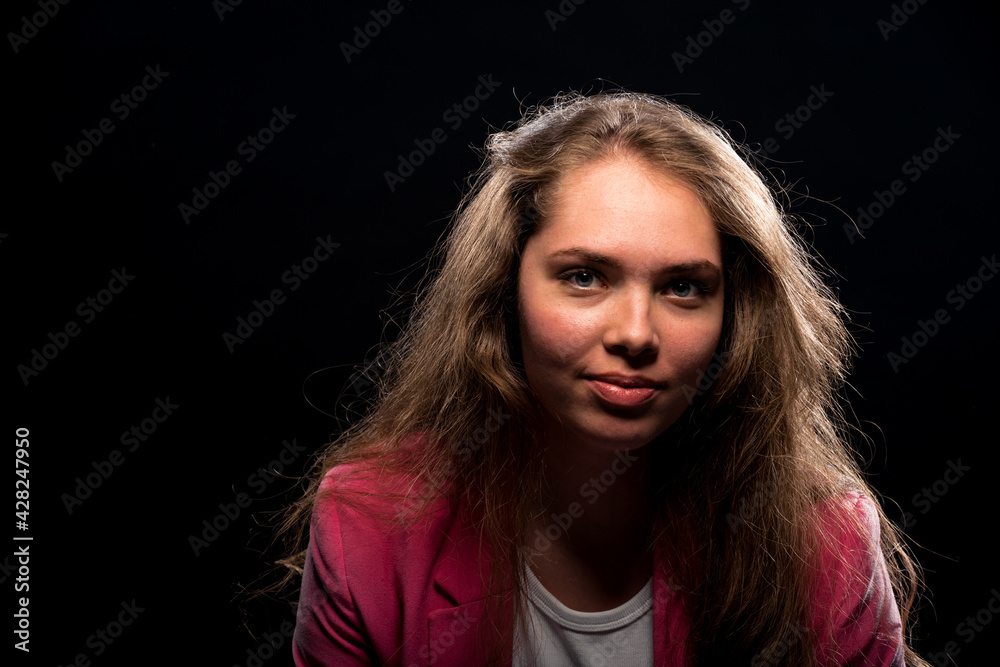 Studio fashion portrait Studio fashion portrait