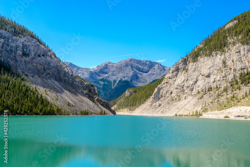 Majestic mountain lake in Canada.