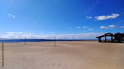 Coney Island Beach  New York.