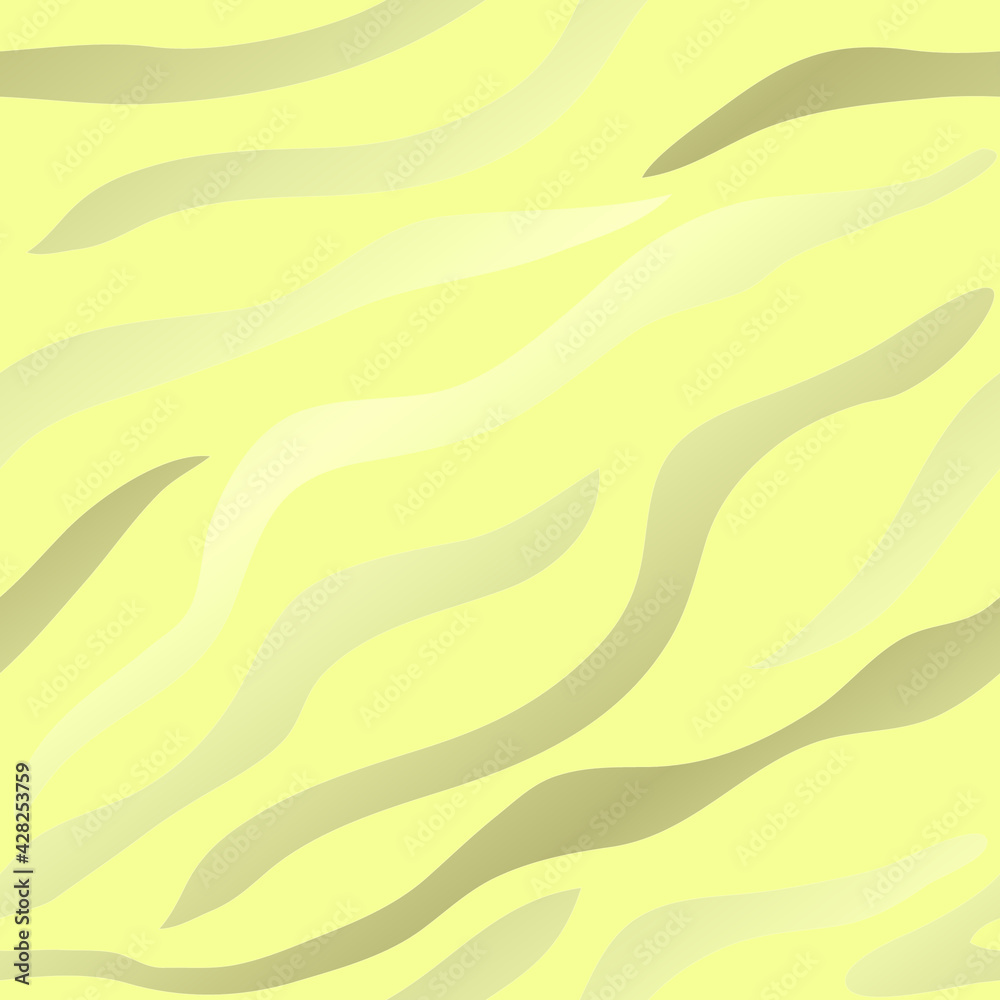 Zebra seamless pattern in vector, fabric, yellow and gold background, pattern Zebra seamless pattern in vector, fabric, yellow and gold background, pattern
