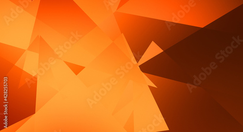 Design illustration with geometric shapes. Abstract background with triangular shapes. Colorful graphic wallpaper.