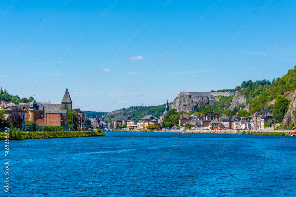 Fototapeta premium Dinant, little town in Belgium