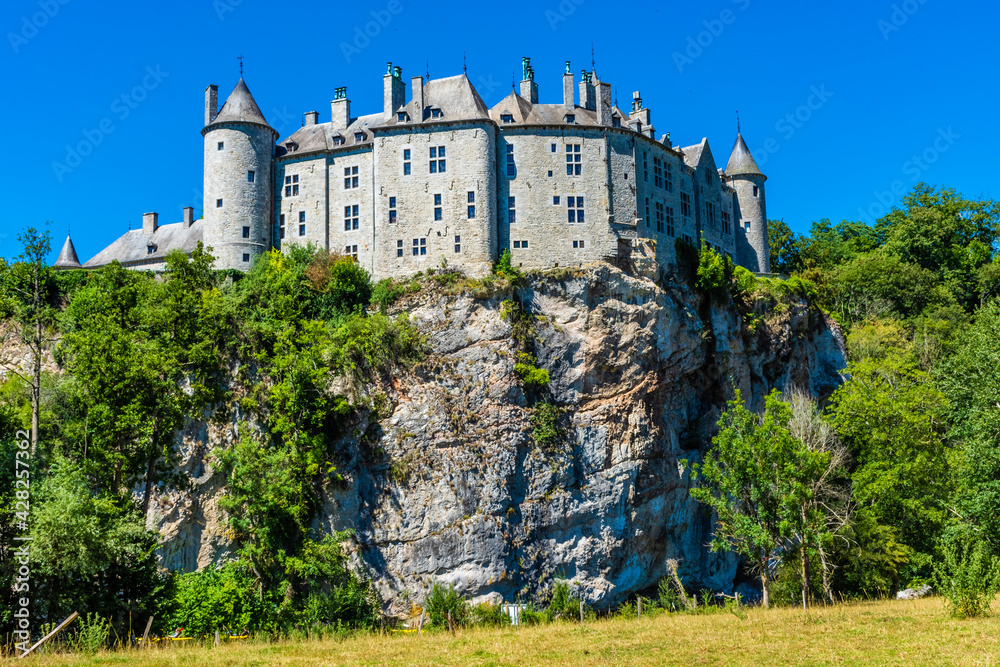 Castle of Walzin in Belgium