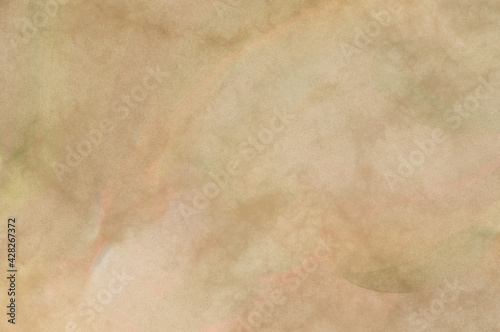 Modern painting of soothing brush strokes resembling alcohol inks. Watercolor abstract painting with pastel colors for poster, wall art, banner, card, book cover or packaging.