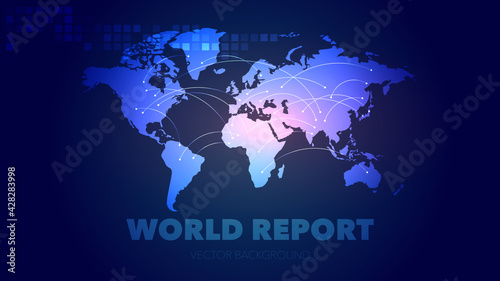 World Vector Background