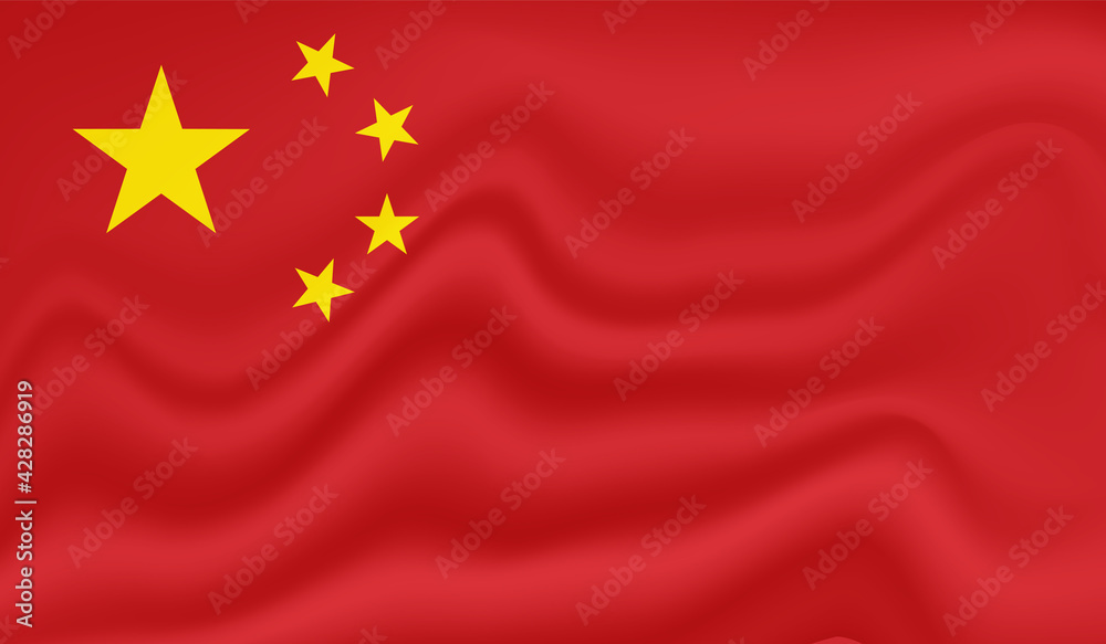 China grunge, old, scratched style flag China grunge, old, scratched style flag