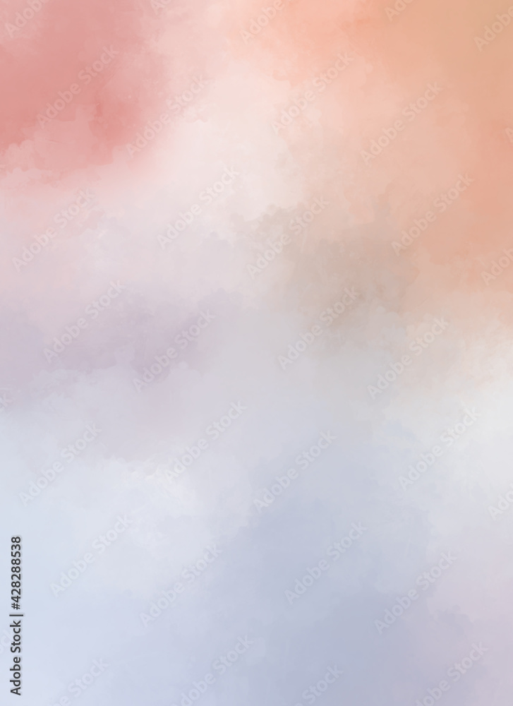 Fototapeta premium Brushed Painted Abstract Background. Brush stroked painting. Strokes of paint. 2D Illustration.