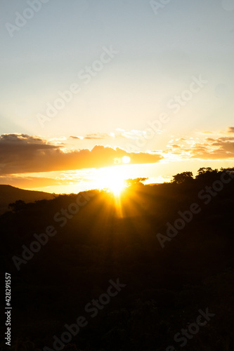 Pôr do Sol em Itabirito - Minas Gerais, Brasil