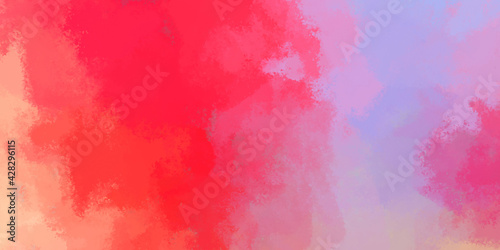 Creative abstract painting. Background with artistic brush strokes. Colorful and vibrant illustration. Painted art. © Hybrid Graphics