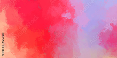 Creative abstract painting. Background with artistic brush strokes. Colorful and vibrant illustration. Painted art.