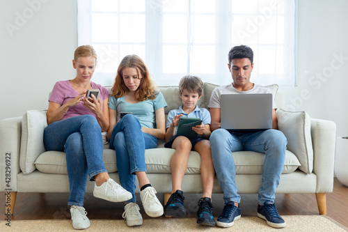 Family using social media can replace face-to-face interactions.