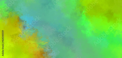 Creative abstract painting. Background with artistic brush strokes. Colorful and vibrant illustration. Painted art.