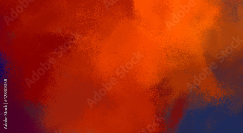 Brushed Painted Abstract Background. Brush stroked painting. Artistic vibrant and colorful wallpaper.