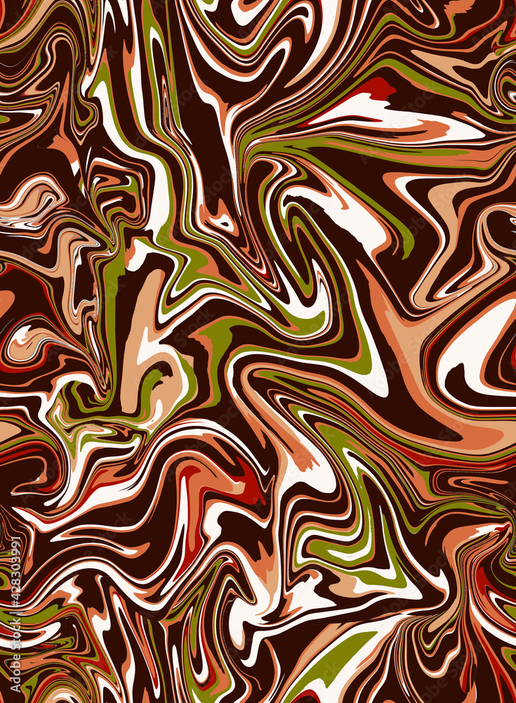 Seamless liquid colorful pattern design. Seamless liquid colorful pattern design.