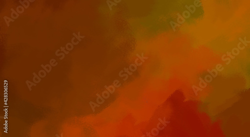 Brushed Painted Abstract Background. Brush stroked painting. Artistic vibrant and colorful wallpaper.