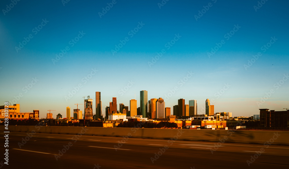 Houston Skyline from afar