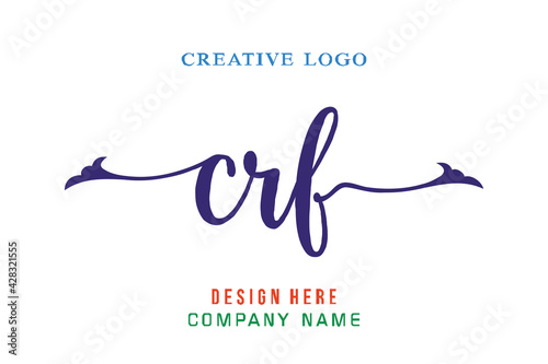 CRF lettering logo is simple, easy to understand and authoritative