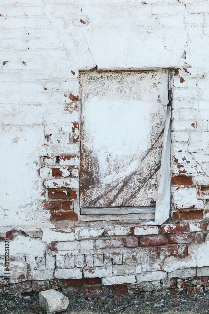 White brick wall from the 14th century. Suzdal Russia. White brick wall from the 14th century. Suzdal Russia.