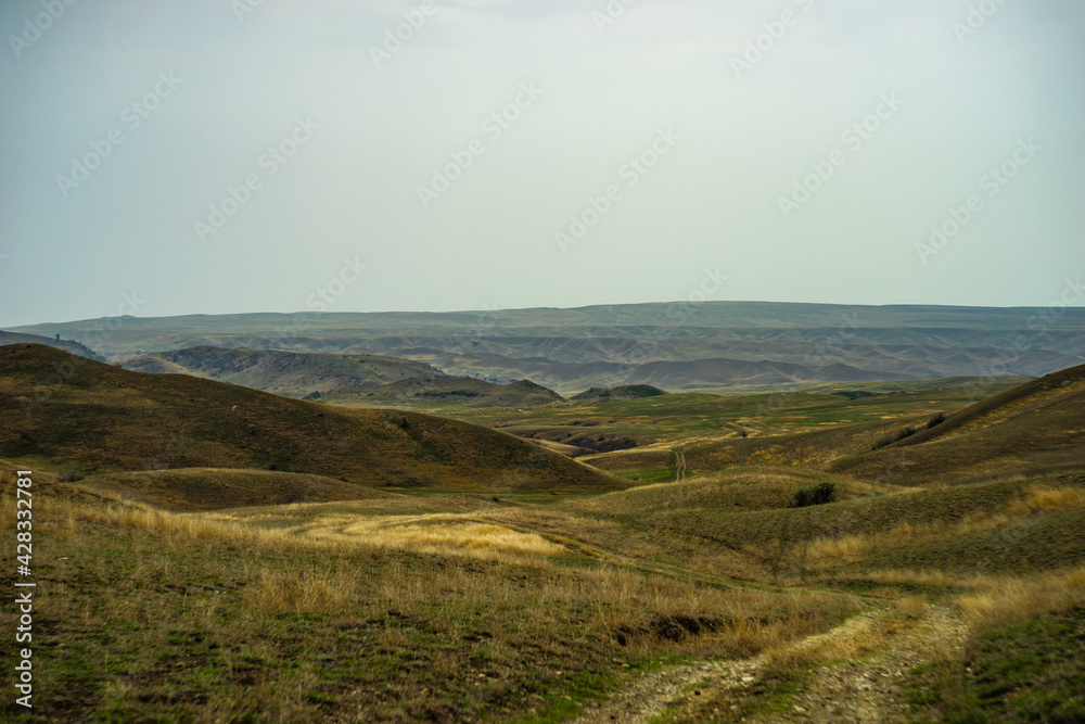 Obraz premium Spring landscape in Kakheti