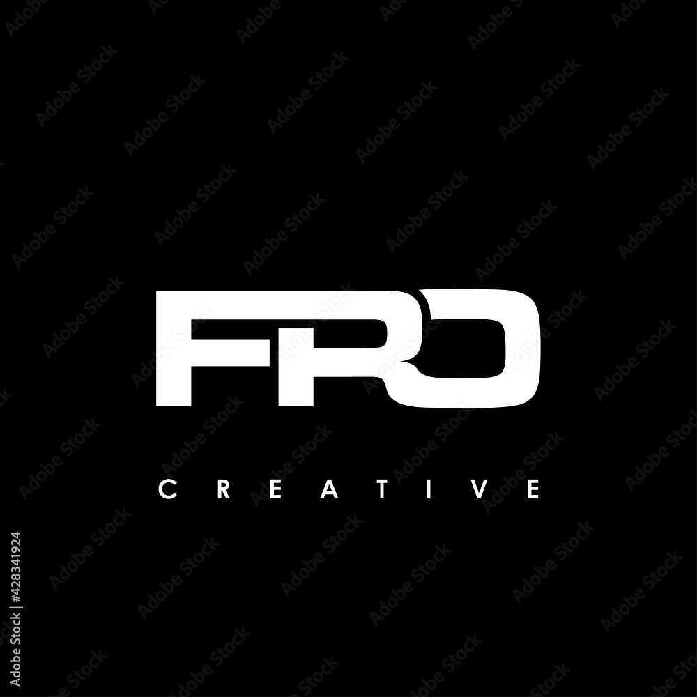 FRO Letter Initial Logo Design Template Vector Illustration FRO Letter Initial Logo Design Template Vector Illustration