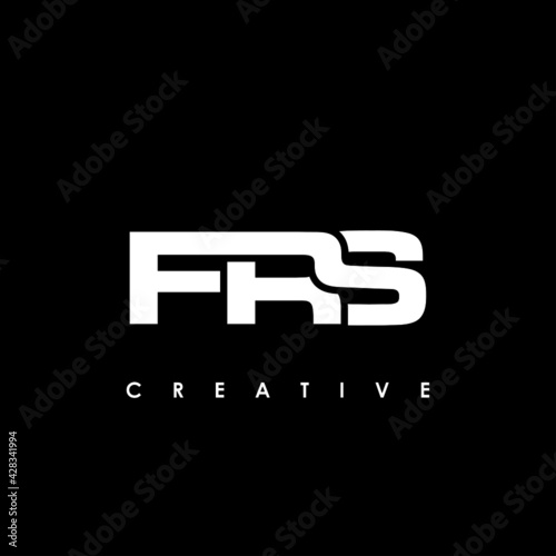 FRS Letter Initial Logo Design Template Vector Illustration photo