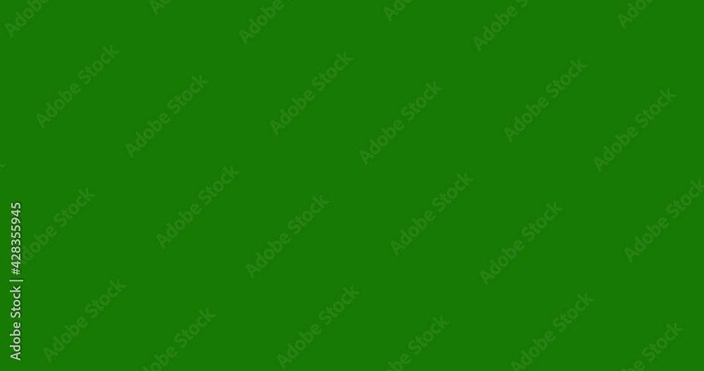 45mm Bullet Shell In Green Screen