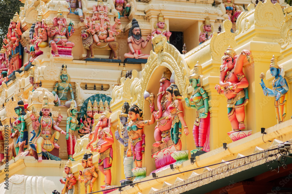 Lord Ganesh Temple at Sella Kataragama, Sri Lanka.