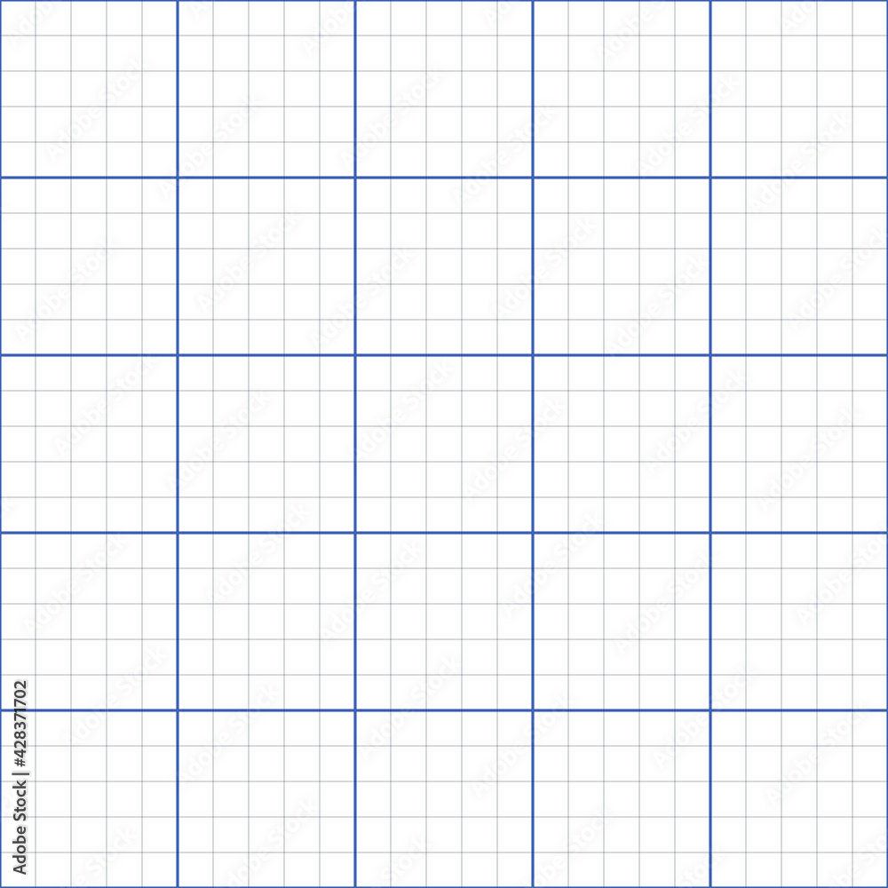 Grid paper. Abstract squared background with color graph. Geometric pattern for school