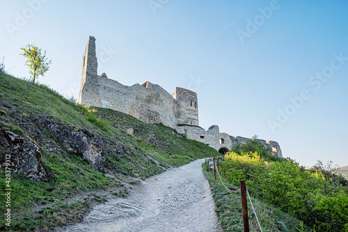 Принти на полотні Cachtice castle ruins, Slovakia