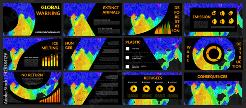 Global Warning Climate Change, Demographic Ploblems Presentation.