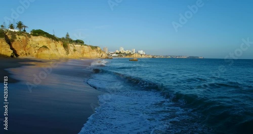 Wallpaper Mural Scenic view of the Alemao Beach (Praia do Alemao) in Portimão, Algarve, Portugal Torontodigital.ca