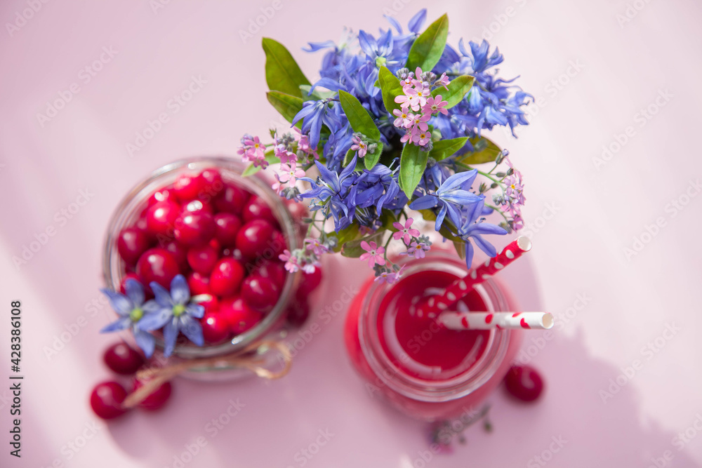 Naklejka premium red berry