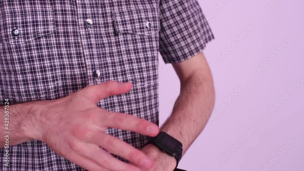 The guy is gesticulating with his hands. The guy will lose his hands. The guy is gesticulating with his hands. The guy will lose his hands.