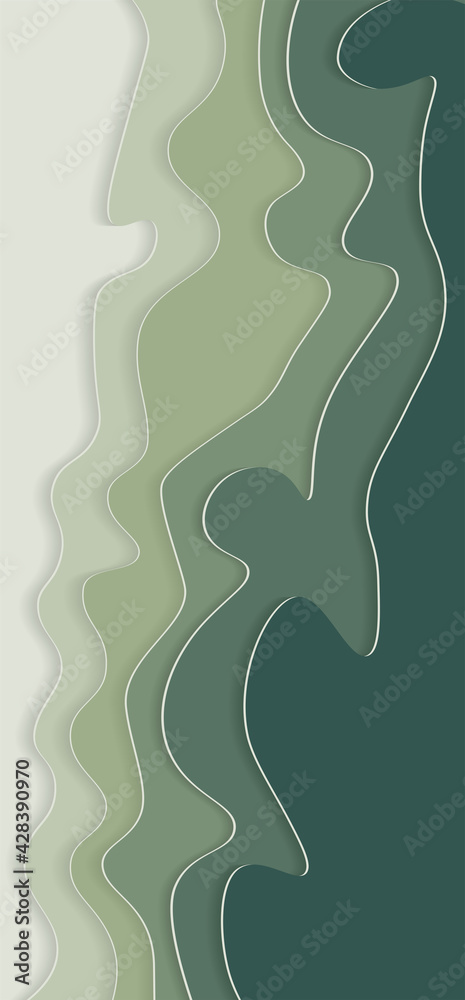 Vertical banners set with 3D abstract background and paper cut shapes. Modern background for covers, invitations, posters, banners, flyers, posters. Vertical banners set with 3D abstract background and paper cut shapes. Modern background for covers, invitations, posters, banners, flyers, posters.