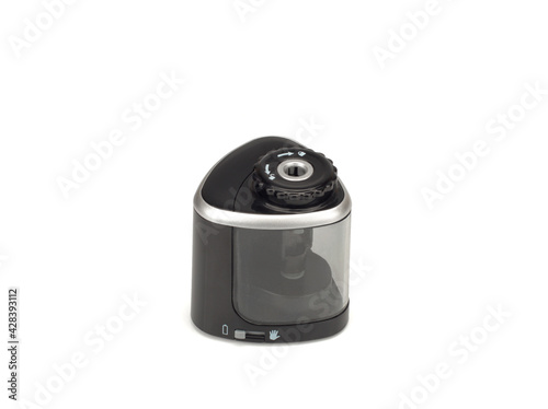 Pencil Sharpener isolated on a white background photo